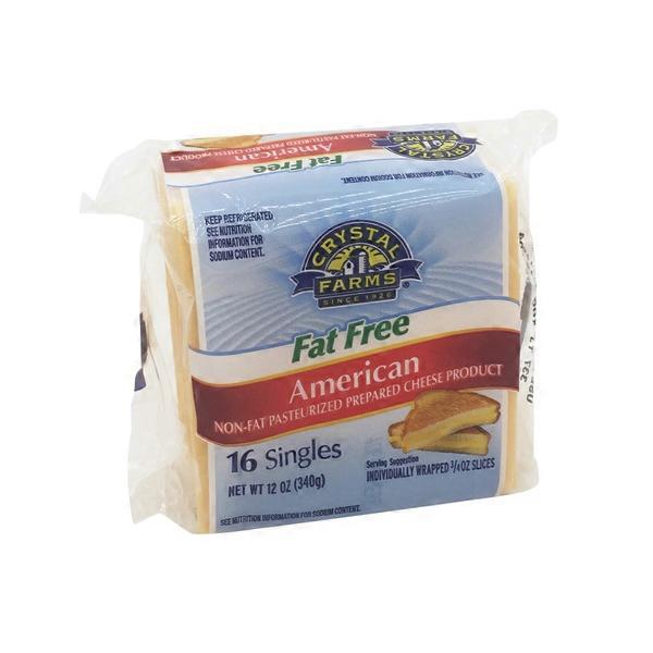 Crystal Farms Fat Free American Cheese (12 oz) Instacart