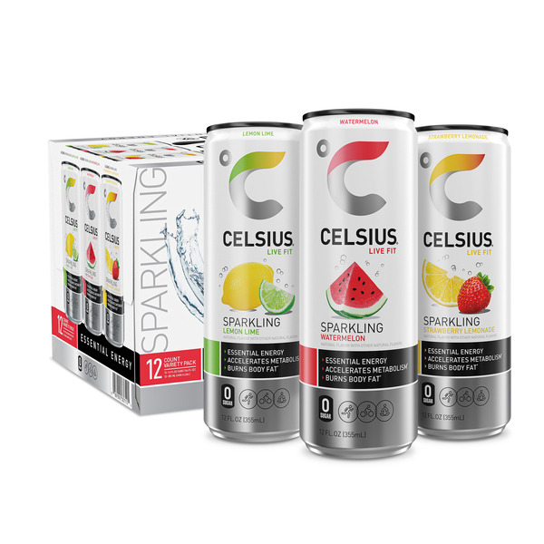 Publix Celsius Sparkling Poolside Variety Pack, Energy Drink SameDay