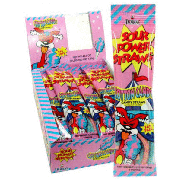 Sour Power - Cotton Candy Belts - 24/1.75 oz