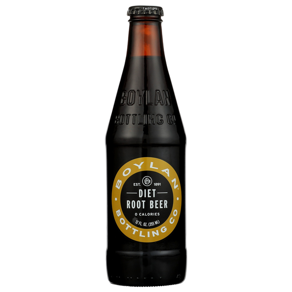 Boylan Bottling Root Beer Soda, Diet