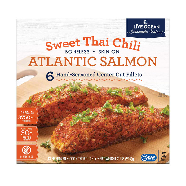 Live Ocean Sweet Thai Chili Salmon, 32 oz