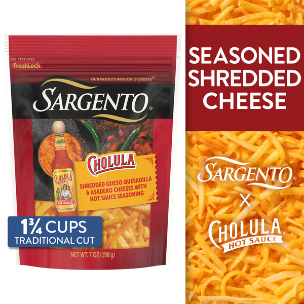 Sargento Cholula® Natural Queso Quesadilla & Asadero Shredded