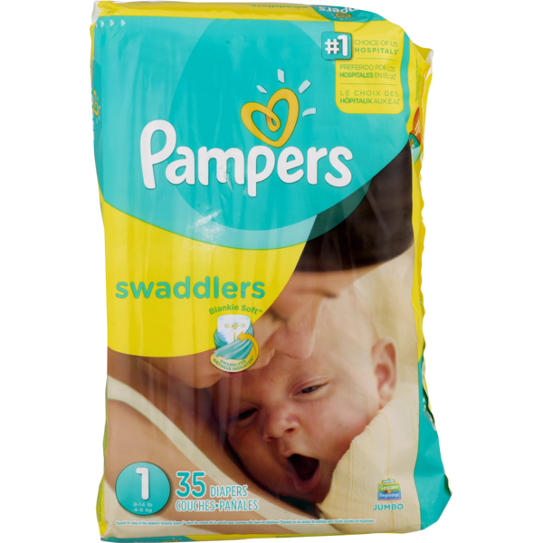 cost of pampers swaddlers