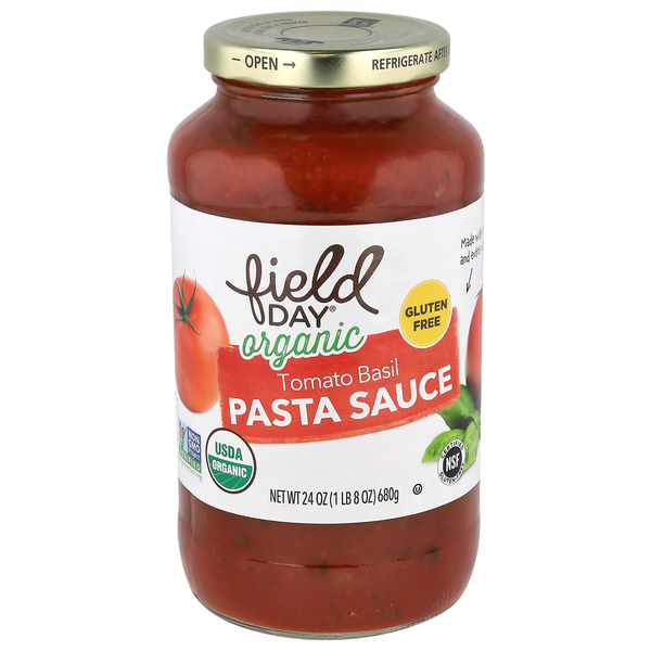 FIELD DAY Gluten Free Tomato Basil Pasta Sauce