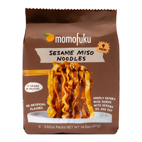Momofuku Sesame Miso Noodles 4 Pack Same-Day Delivery or Pickup
