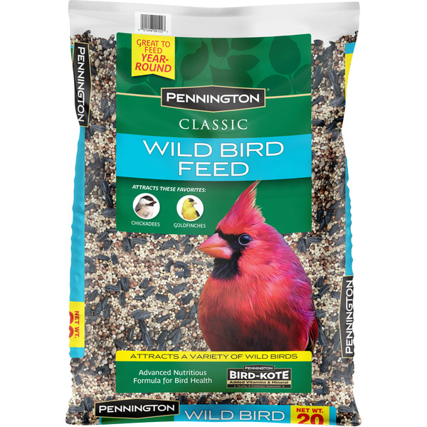 Pennington Black Oil Sunflower Classic Wild Bird Seed Feed 20-lb