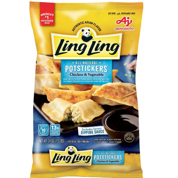 Ling Ling Chicken & Veg Potsticker