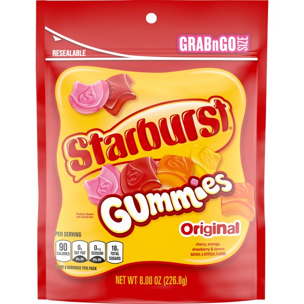 Starburst Gummies Originals Chewy Candy (8 oz) Instacart