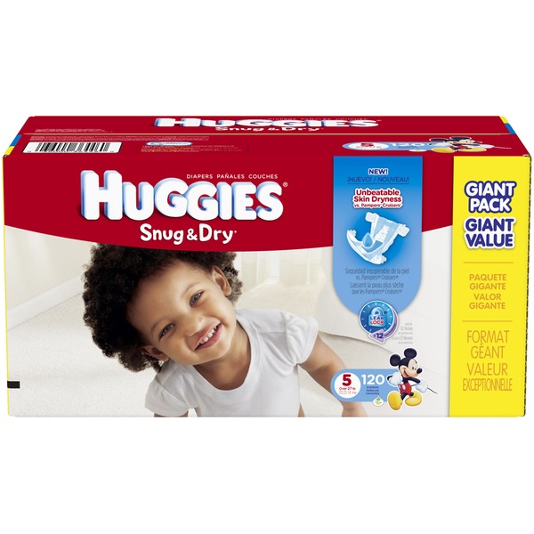 huggies snug and dry 5