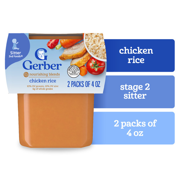 Gerber Chicken & Rice Nutritious Dinner 2nd Foods