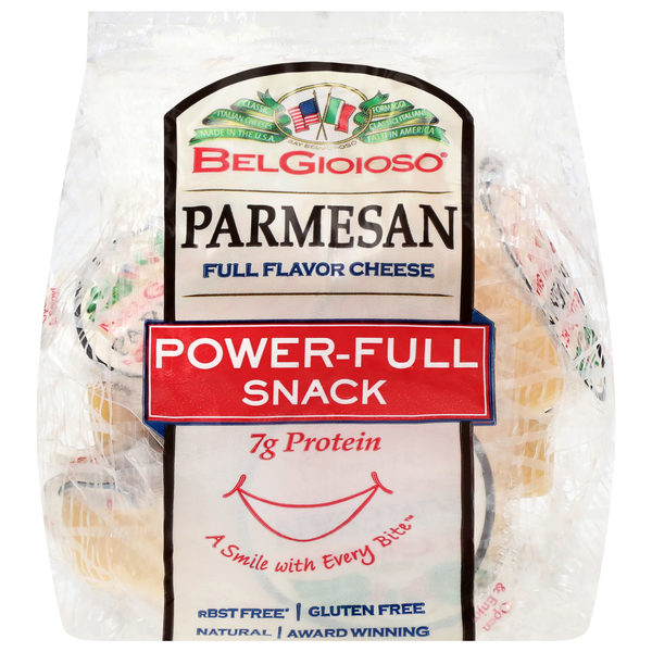 BelGioioso Power-Full Snack Parmesan Cheese