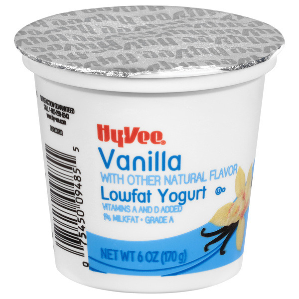 Hy-Vee Hy-Vee Vanilla Lowfat Yogurt