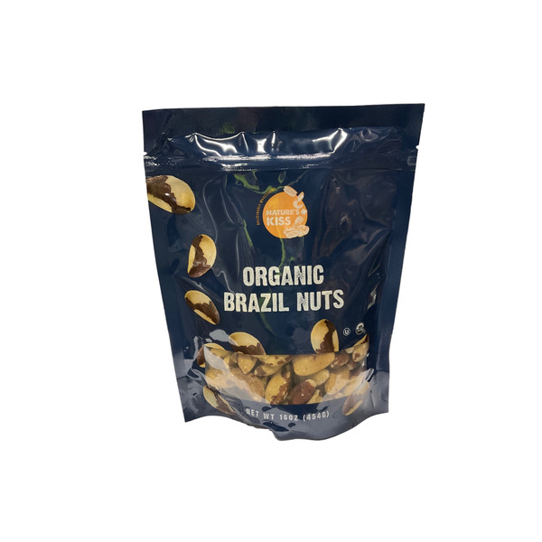 NATURE'S KISS Organic Brazil Nuts