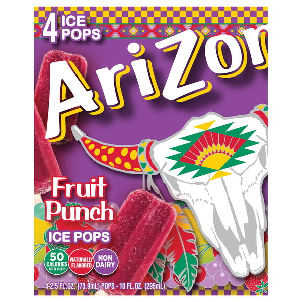 AriZona Ice Pops, Fruit Punch Same-Day Delivery or Pickup | Cub