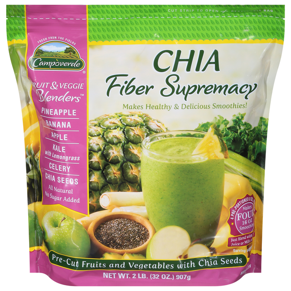 Campoverde Fruit and Vegetable, Pre-Cut, Fiber Supremacy Same-Day