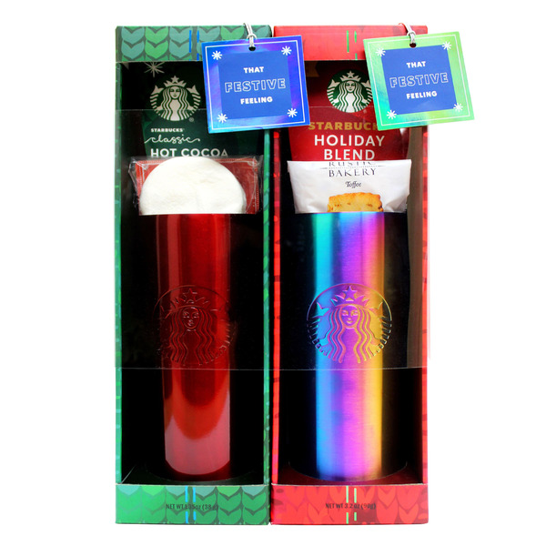 Costco Starbucks Tumbler Gift Set SameDay Delivery or Pickup Instacart