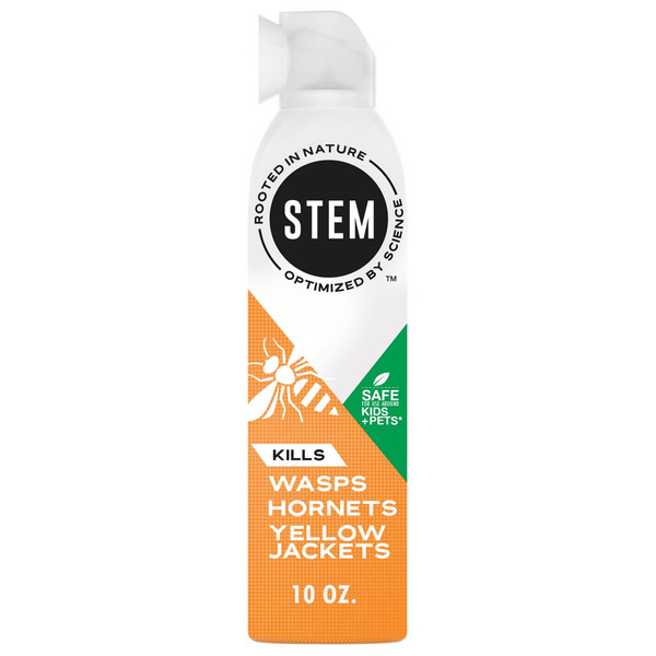 Stem Kills Wasps, Hornets and Yellow Jackets Bug Spray, plant-based active ingredient