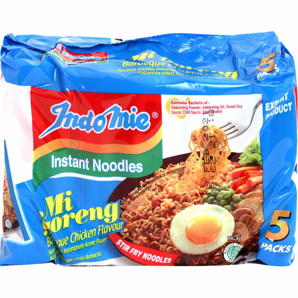 Indomie Barbecue Chicken Flavor Mi Goreng Instant Noodles
