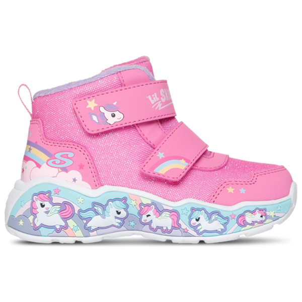 Skechers Girls' Play Scene Toddler Shoe, Size 6 - Pink/Multi