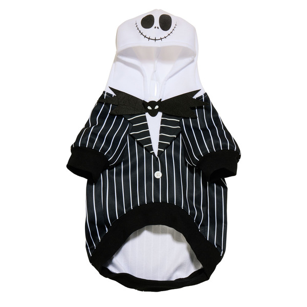 Disney Jack Skellington The Nightmare Before Christmas Costume Hoodie for Dogs, L