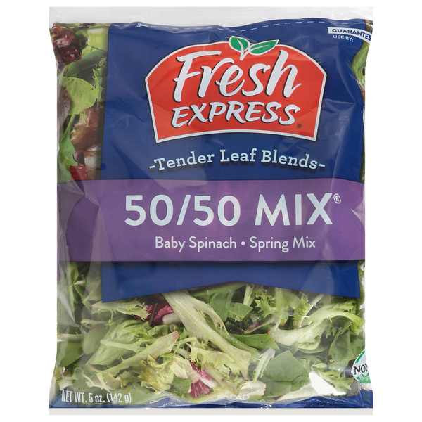Fresh Express 50/50 Mix Spring Mix and Baby Spinach