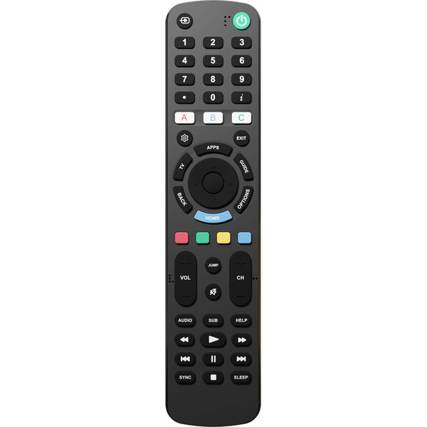 Insignia Replacement Remote for Sony TVs - Black