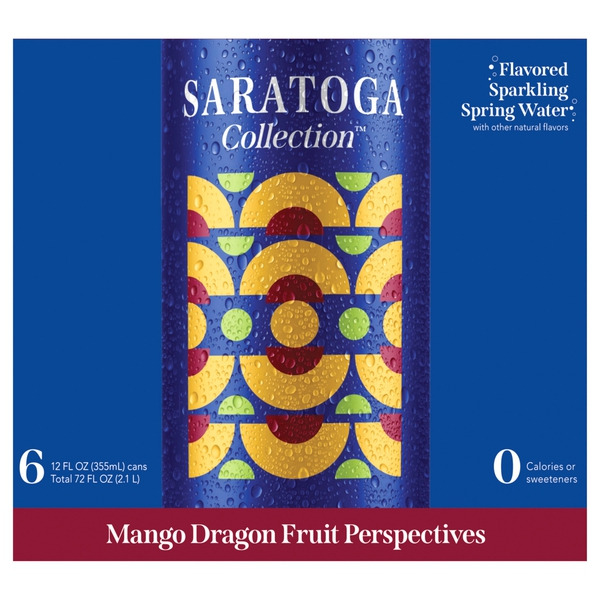 Primo Saratoga Collection Mango Dragon Fruit Perspective Sparkling Water — product image