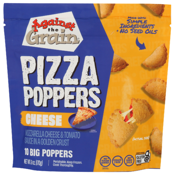 Against The Grain Gourmet Cheese Pizza Poppers 10 Pack Same-Day