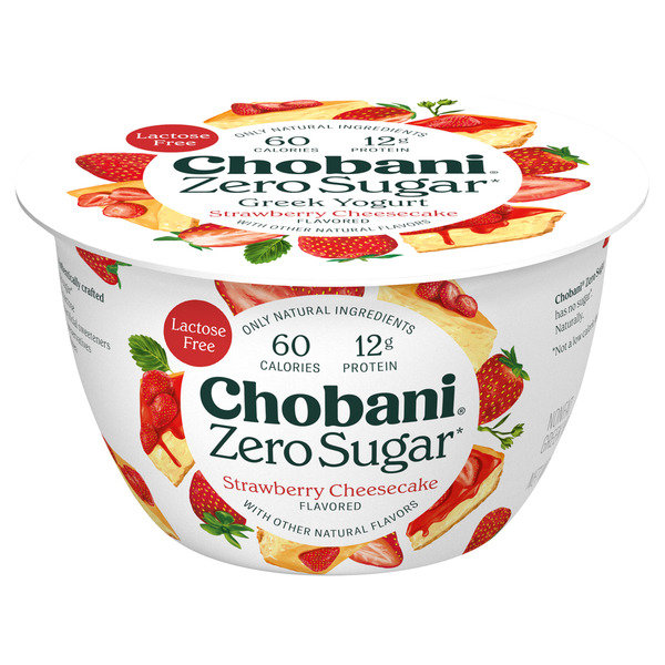 Chobani Nonfat Greek Strawberry Cheesecake Yogurt Same-Day