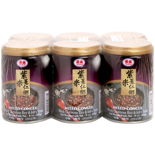 Taisun Black Glutinous Rice & Jobs Tears Mix Congee