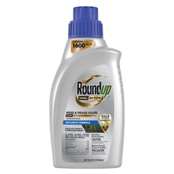 Unbranded Roundup Dual Action Con 1 qt.