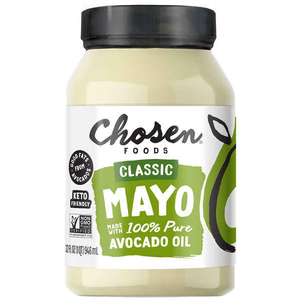 Chosen Foods Avocado Oil Mayonnaise, 32 oz
