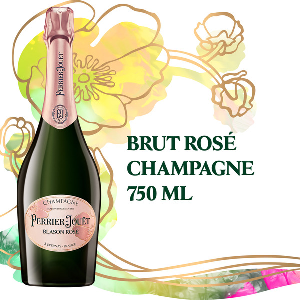 Perrier Jouët Blason Rosé Champagne Same-Day Delivery | Binny's