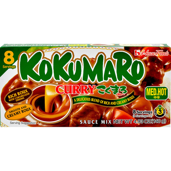 House Foods Med.hot Curry Sauce Mix