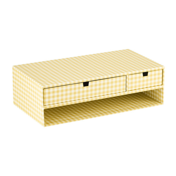 Bigso Box Of Sweden Monitor Stand - Gingham