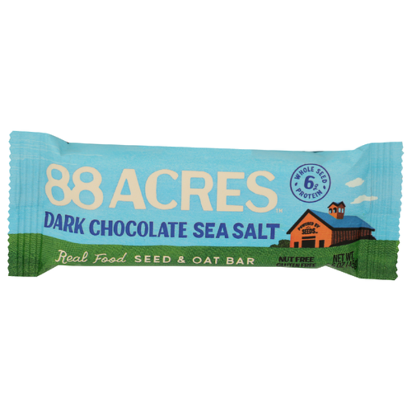 88 Acres The Seed Co. Dark Chocolate Sea Salt Seed Bar