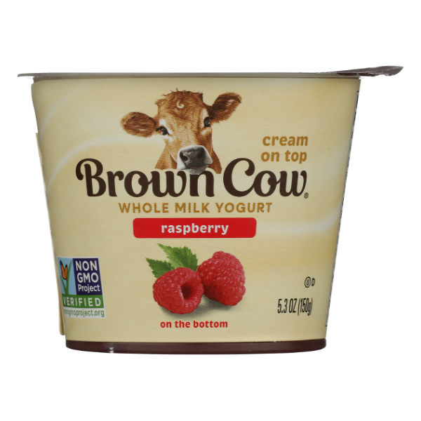 Brown Cow® Whole Milk Yogurt Raspberry