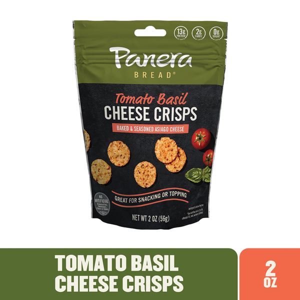 Panera Bread Tomato Basil Cheese Crisps Same-Day Delivery or