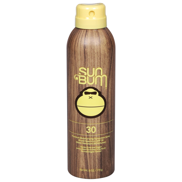Sun Bum Sunscreen Spray, Moisturizing, Broad Spectrum SPF 30 - 6
