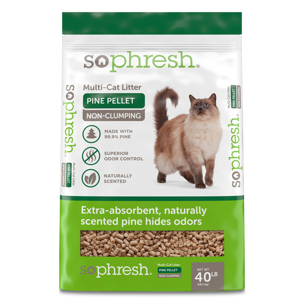 So Phresh Pine Pellet Non-Clumping Cat Litter