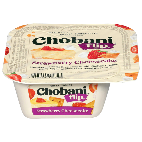 Chobani Greek Strawberry Cheesecake Yogurt