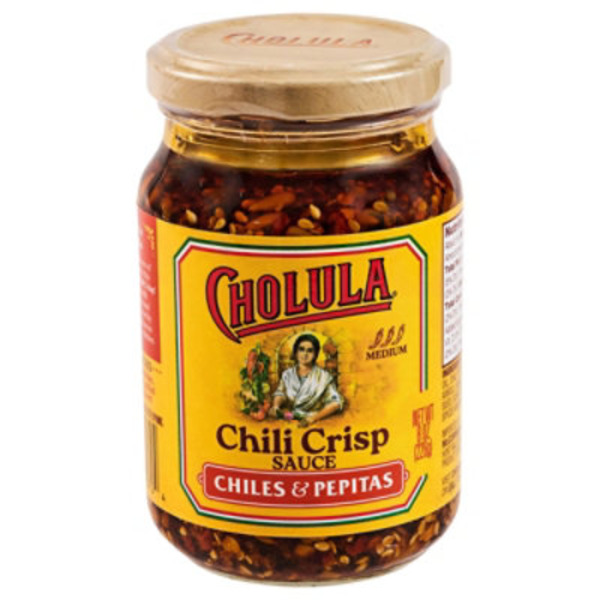 CHOLULA Chiles & Pepitas Chili Crisp Sauce