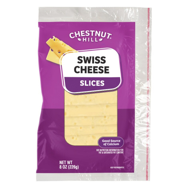 CHESTNUT HILL Sliced Swiss Cheese