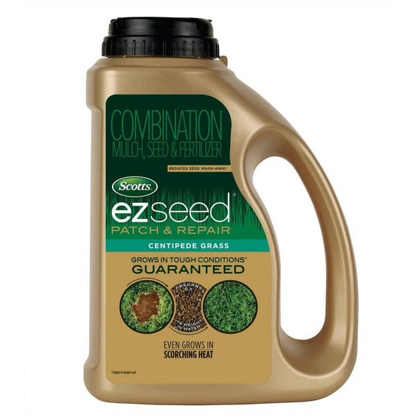 Scotts Ez Seed Patch And Repair Centipede Grass 3.75 Lbs., With Mulch, Centipede Grass Seed And Fertilizer, Grows In Heat