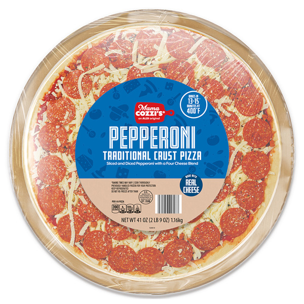 Mama Cozzi's Pizza Kitchen Pepperoni Traditional Crust Pizza Same