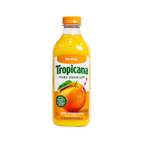 TROPICANA OJ  - NO PULP - 46OZ/6CT