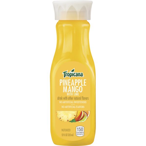 Tropicana Drink Pineapple Mango with Lime (12 fl oz) from Safeway