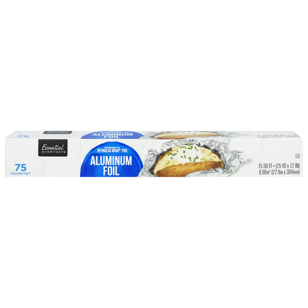Essential Everyday Aluminum Foil, 75 Sq Ft Same-Day Delivery or