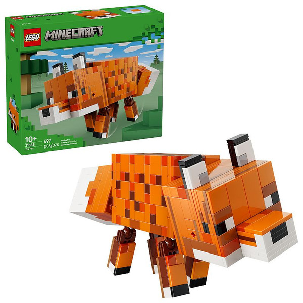 LEGO Minecraft The Fox Building Set 497 Piece