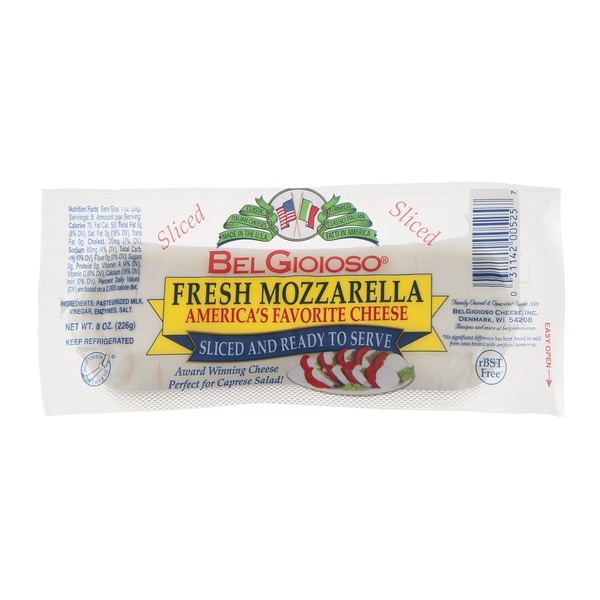 BelGioioso Cheese Mozzarella Sliced Fresh from Schnucks Instacart